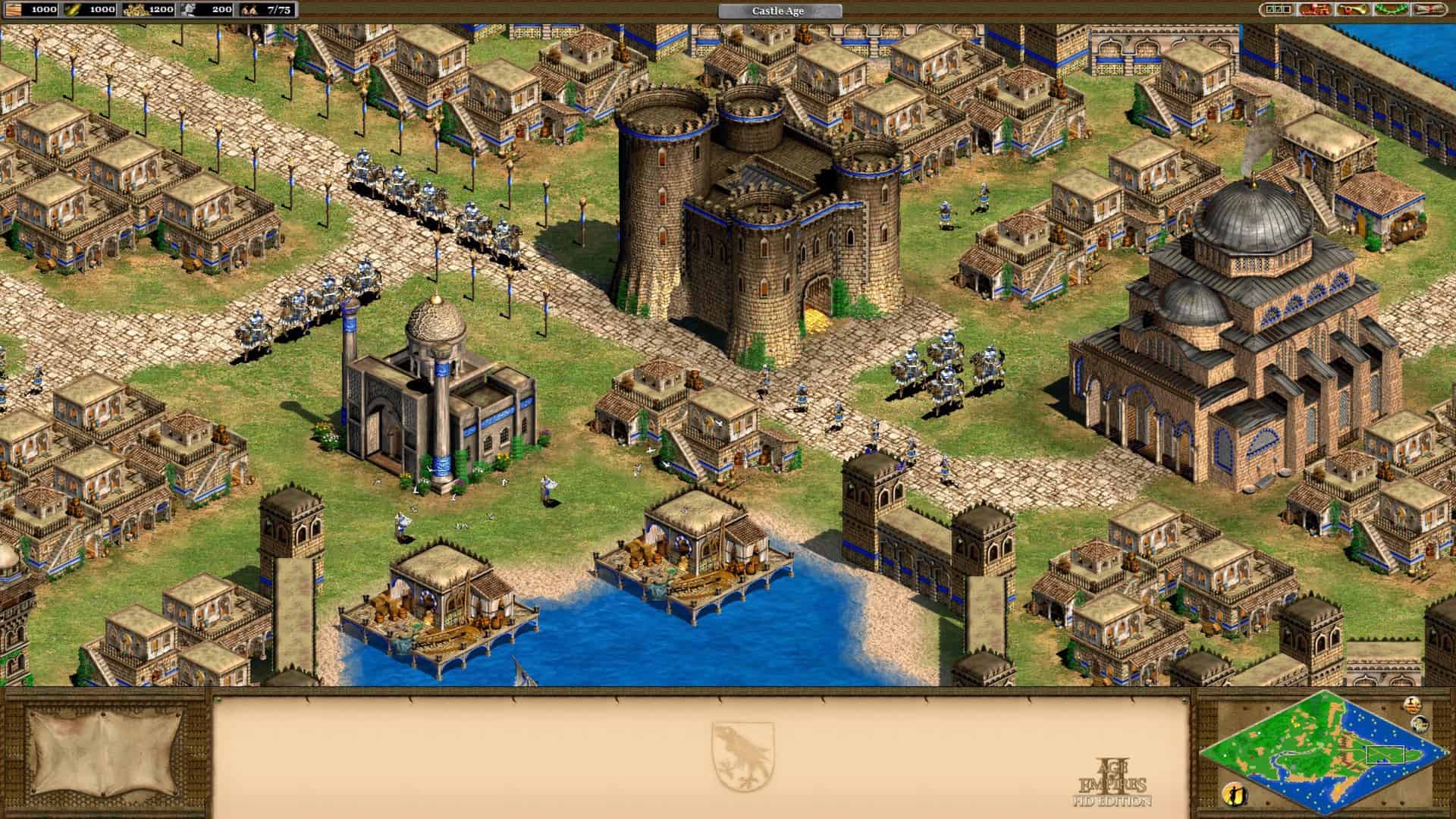 Screenshot from the computer game Age of Empires II