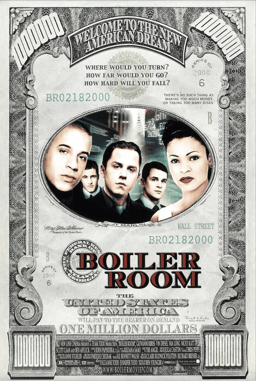 Boiler room movie poster