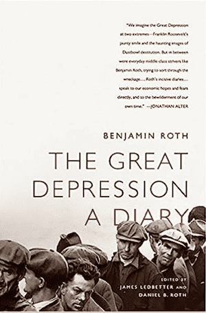 Book cover for The Great Depression: A Diary by Benjamin Roth